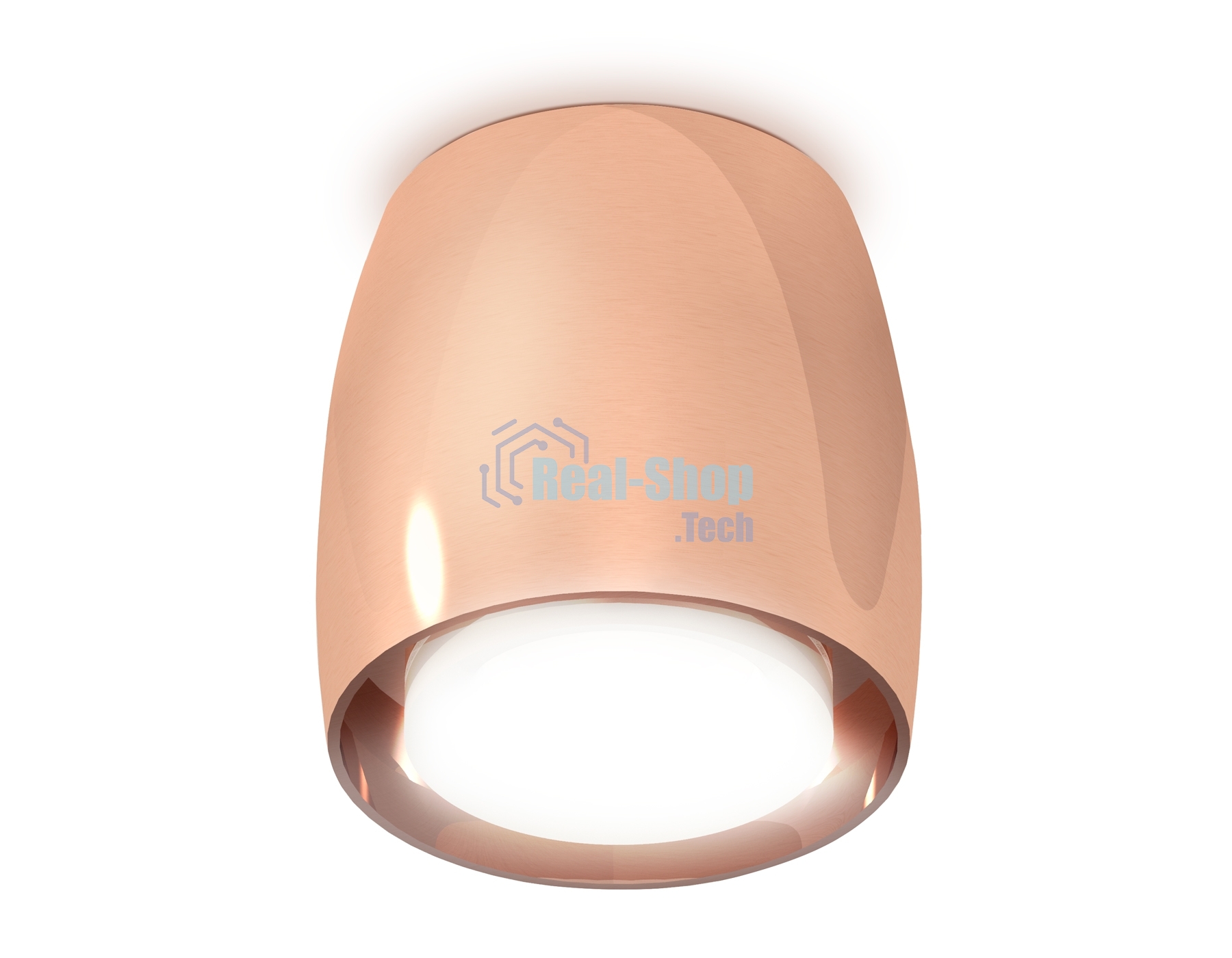 Светильник Ambrella Light XS1144020 PPG/FR золото розовое полированное/белый матовый MR16 GU5.3 (C1144, N7165)