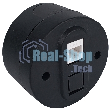 Ovivo Розетка комп. 1-местн. (RJ45 CAT6), ИксВан (xONE), черный, 406-250000-229