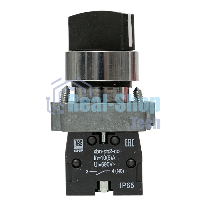 Переключатель EKF BD21 PROxima 2P короткая ручка NO IP65