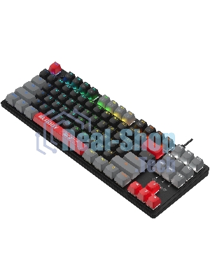 Клавиатура A4Tech S310N механическая черный/красный USB Multimedia for gamer LED кабель 1.8м