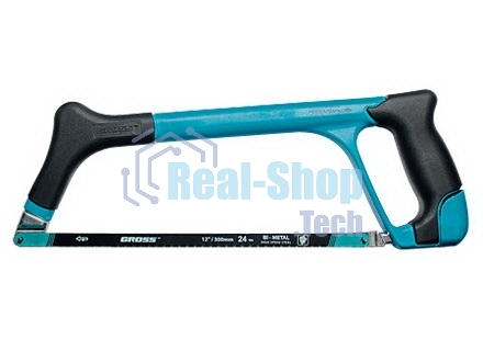 Ножовка Gross 77602 PIRANHA 300 мм по металлу трехкомпонентная металлопластиковая рамка