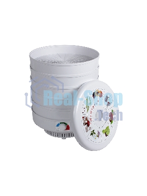 Сушилка для овощей и фруктов Великие реки Ветерок-5, 5 поддонов, цветная упаковка