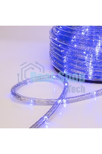 Дюралайт Neon-night LED, свечение с динамикой (3W) - синий, 24 LED/м, бухта 100м