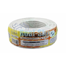 Кабель RG-6U, (48%), 75 Ом, 20м., белый 01-2205-20 PROconnect