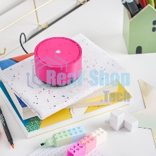 Умная колонка Яндекс Станция Лайт, 5Вт, с голосовым ассистентом Алиса, фламинго/розовый (YNDX-00025N)