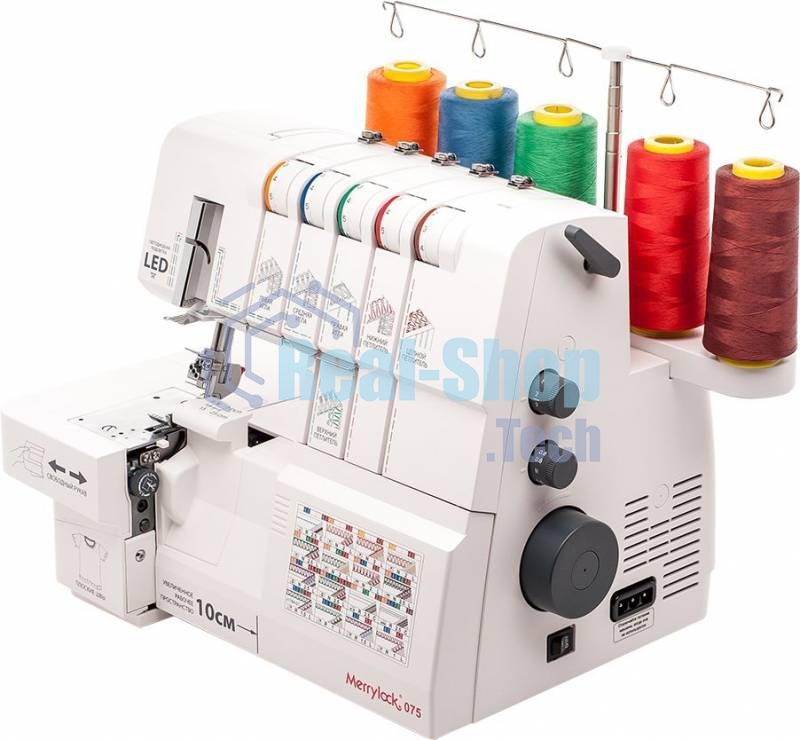 Коверлок Merrylock 075 белый