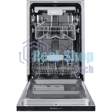 Встраиваемая посудомоечная машина HOMSair DW47M, черный, 44.5 см, 10 компл., 47 дБ, класс A++