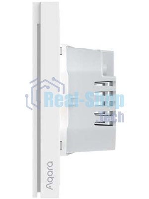 Выключатель умный Aqara Smart wall switch H1 ((with neutral, single rocker) WS-EUK03