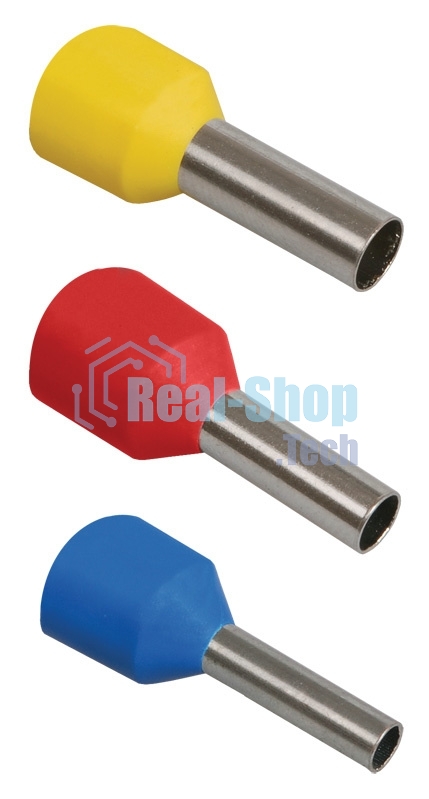 Наконечник-гильза изол. Е2508 (уп.100шт) ИЭК UGN10-D25-04-08