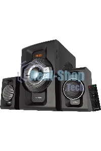 Микросистема Hyundai H-MS1403 черный 60Вт FM USB BT SD