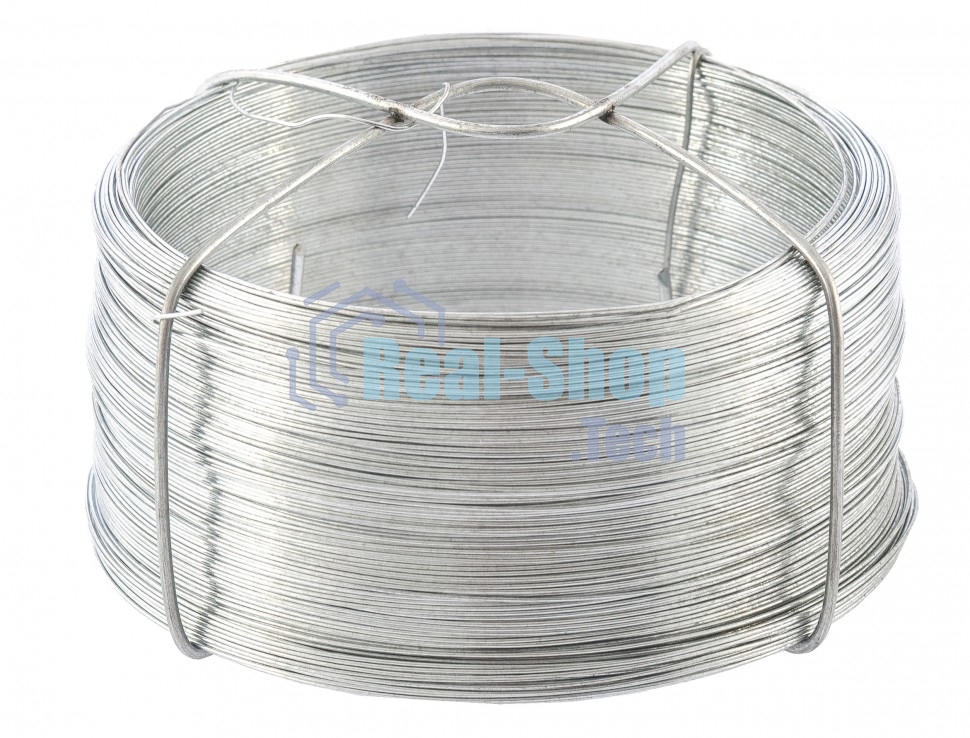Проволока стальная Сибртех, оцинкованная 0,5 мм, длина 200 м