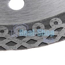 Диск алмазный Gross ф115х22,2мм, тонкий, сплошной (Jaguar), мокрое резание