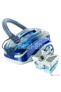 Моющий пылесос Thomas TWIN XT 788565, черный/синий, 325/1700 Вт, уборка влажная/сухая/сбор жидкости, пылесборник контейнер 2.6 л