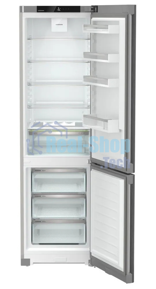 Холодильник Liebherr CNsfd 5703-22 001 Pure серебристый SteelFinish двухкамерный 266/94л морозилка снизу