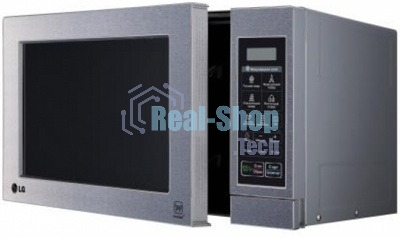 Микроволновая печь LG MS2044V серебристый, 20 л, 700 Вт, переключатели - сенсор