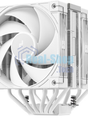 Кулер для процессора DEEPCOOL AK620 G2 WH LGA1851/1700/1200/115X/AM5/AM4 (8шт/кор, TDP 260W, PWM, DUAL Fan 120мм, 6 тепл. трубок, Copper Base, Wood-grain top cover, белый) RET (R-AK620G2-WHNNMN-GJD)