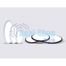 Потолочный светодиодный светильник Ambrella light FZ1230 WH белый IP44 22W 6400К D260*55 (Без ПДУ)