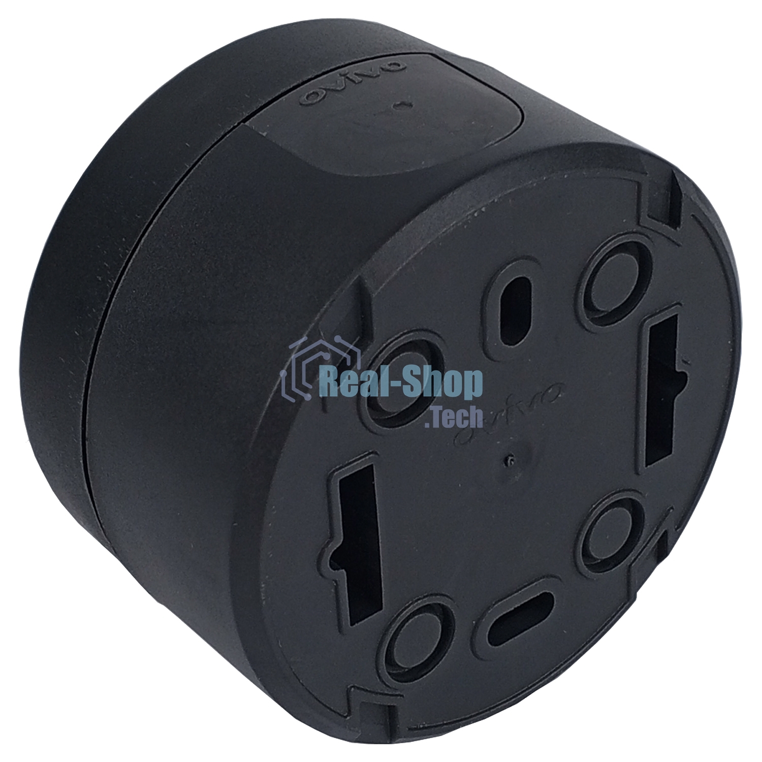 Ovivo Розетка комп. 1-местн. (RJ45 CAT6), ИксВан (xONE), черный, 406-250000-229