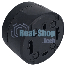 Ovivo Розетка комп. 1-местн. (RJ45 CAT6), ИксВан (xONE), черный, 406-250000-229
