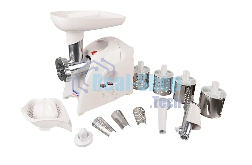 Мясорубка электрическая Аксион М41.02 1700Вт белый