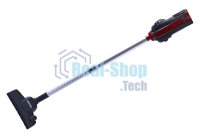 Пылесос вертикальный Centek CT-2561 красный/черный, питание от сети, 150 Вт, уборка сухая, пылесборник 0.5 л