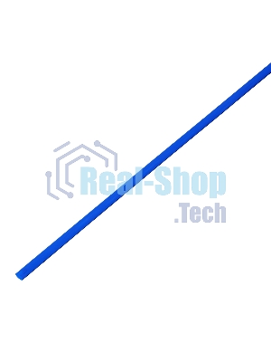 Термоусадочная трубка 4,0/2,0 мм, синяя, упаковка 50 шт. по 1 м PROconnect