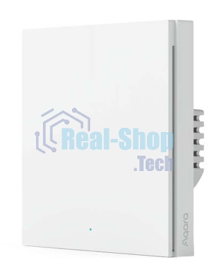 Выключатель умный Aqara Smart wall switch H1 ((with neutral, single rocker) WS-EUK03