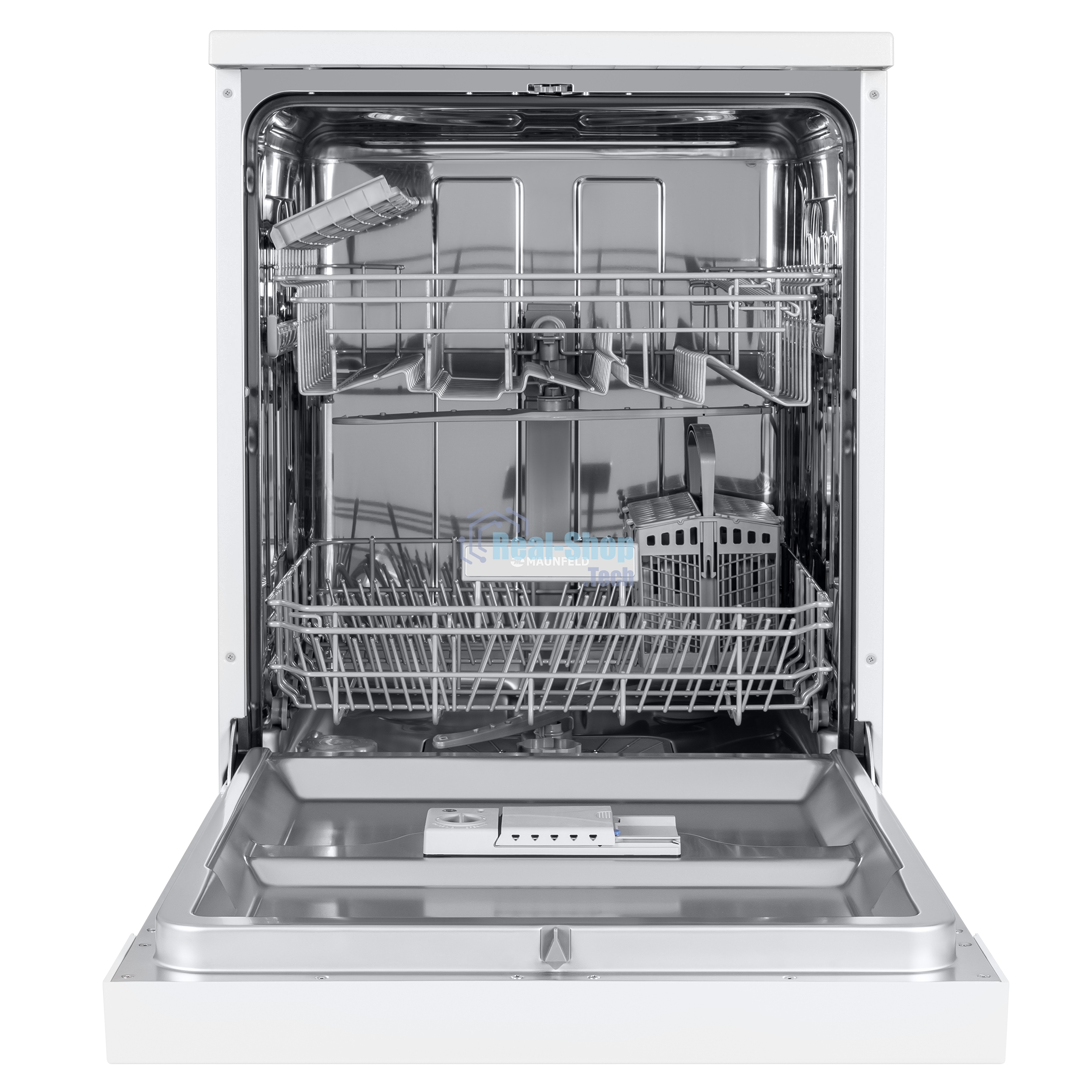 Посудомоечная машина Maunfeld MWF12S, белый, 59.8 см, 12 компл., 52 дБ, класс A+