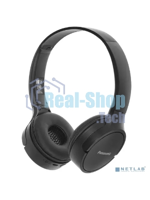 Беспроводные наушники Panasonic RB-HF420BGEK черный, накладные, Bluetooth, быстрая зарядка
