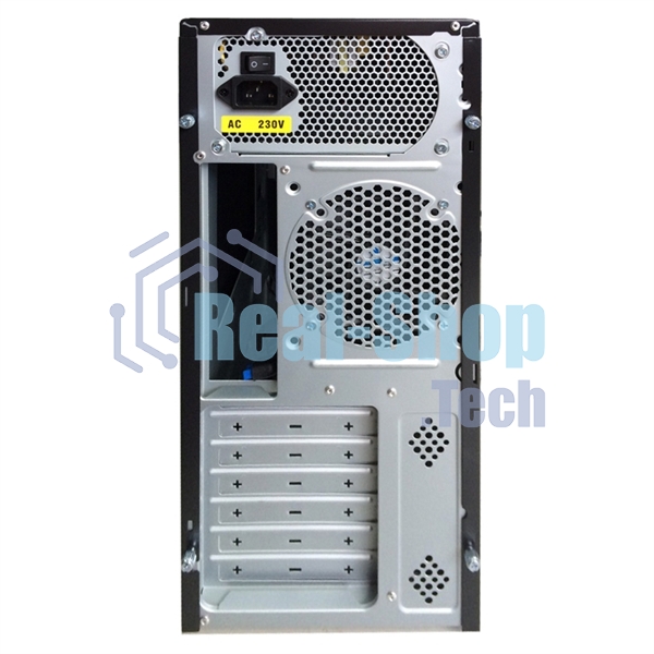 Компьютерный корпус MidiTower Powerman BA833 черный (без блока питания)