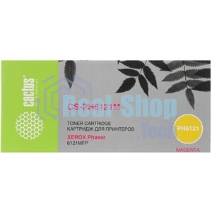 Картридж лазерный Cactus CS-PH6121M (106R01474) пурпурный (2600 стр.) для Xerox Phaser 6121