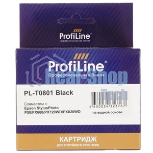 Картридж струйный ProfiLine PL-08014 для принтеров Epson StylusPhoto P50/PX660/PX720WD/PX820WD Black водн