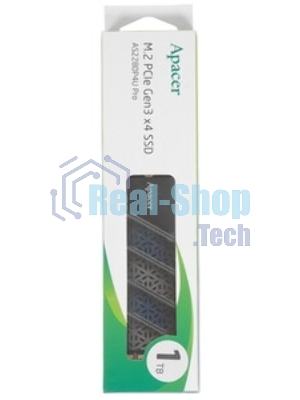Накопитель SSD Apacer 1Tb, M.2 2280, AS2280P4 PCIe 3.0 x4, NVMe, R/W 3000/2000