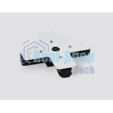 GL7172 BK черный матовый коннектор Х-образный для однофазного шинопровода Standard 220V NEW 105*105*20