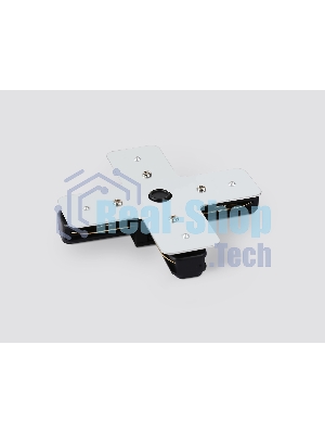 GL7172 BK черный матовый коннектор Х-образный для однофазного шинопровода Standard 220V NEW 105*105*20