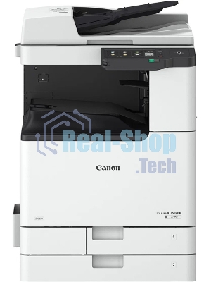 МФУ лазерное Canon imageRUNNER 2730i (5525C002), A3, ч/б, печ. 30 стр/мин (А4) 15 стр/мин (А3), скан. до 35 стр/мин (ч/б) 25 стр/мин (цвет), 1200х1200 dpi (печать) 600х600 dpi (скан.), USB, WiFi, 10/100/1000Base-T Gigabit Ethernet