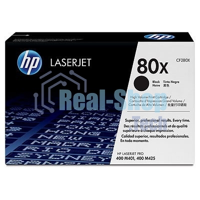Картридж лазерный HP CF280X черный LaserJet Pro 400 M401/M425 (6900 стр.)