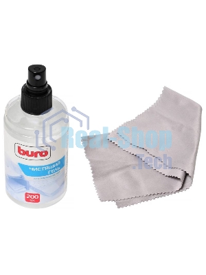 Чистящий набор (салфетки + гель) Buro BU-Gsurface (салфетка и гель) для поверхностей 200мл