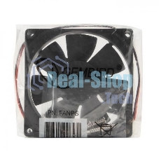 Вентилятор для корпуса Gembird FANPS черный, 80 мм, 2600 об/мин, 27 дБ, 2 pin
