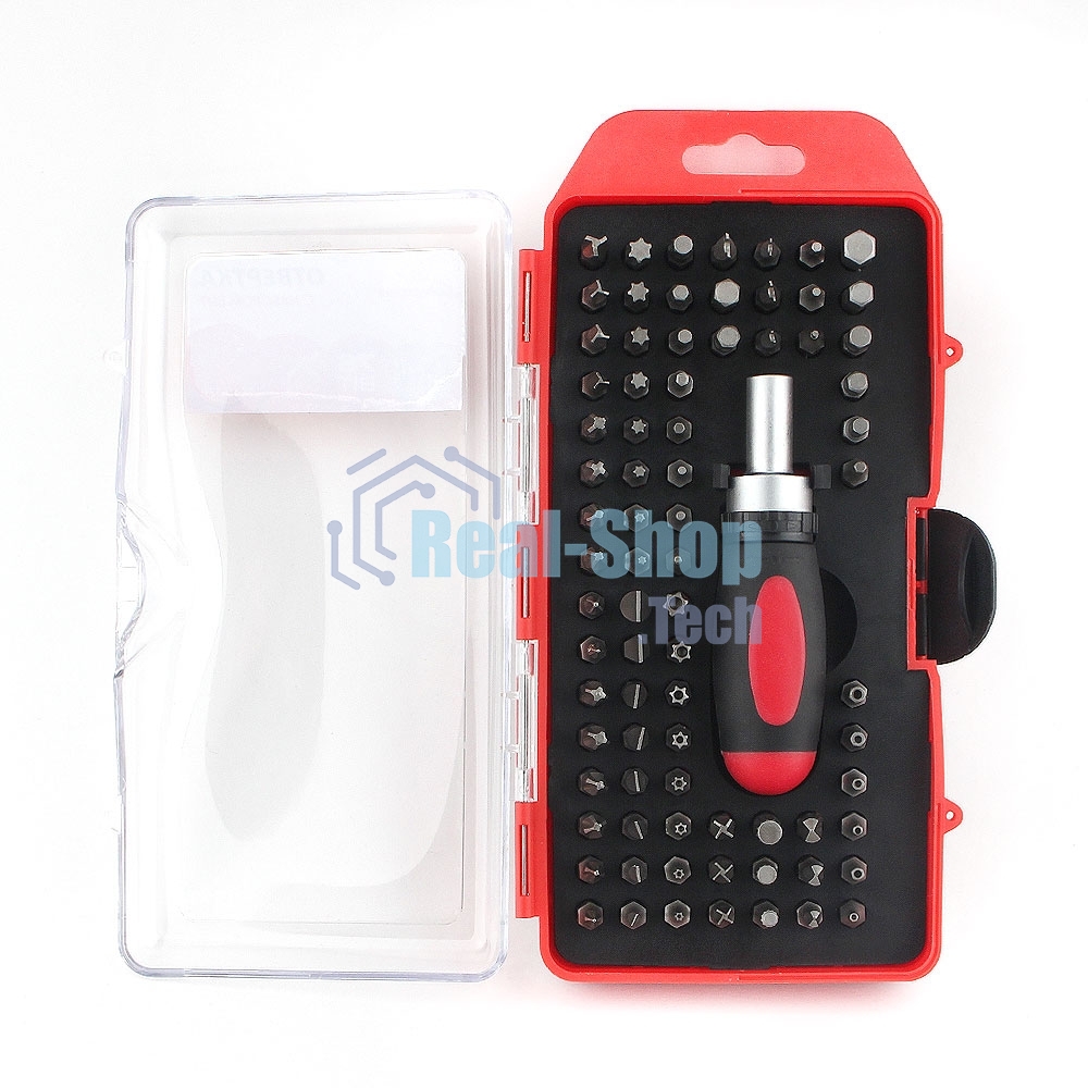 Отвертка с набором бит Cablexpert TK-SD-371 (79 предметов)