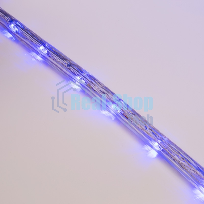 Дюралайт Neon-night LED, свечение с динамикой (3W) - синий, 24 LED/м, бухта 100м