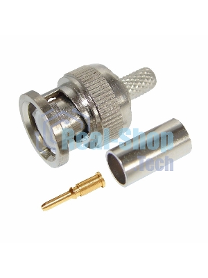 Разъем Rexant штекер BNC RG-59 обжим