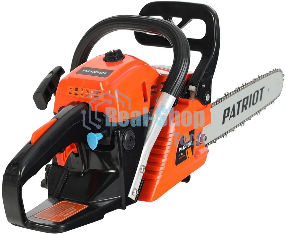 Пила цепная бензиновая Patriot РТ 641 (2.45 л.с. 39.6сc, easy srart, морозостойкий пластик, professional)