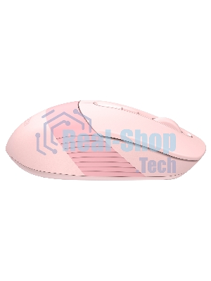 Мышь беспроводная A4Tech Fstyler FB10C розовый, 2000 dpi, радиоканал, Bluetooth, USB, кнопки - 4