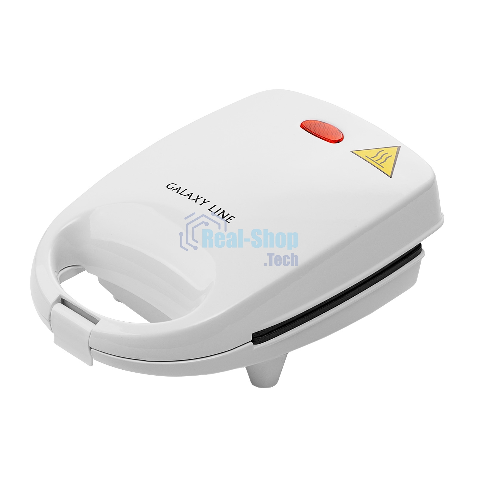 Вафельница Galaxy Line GL 2970, белый, с несъемными пластинами, 650 Вт