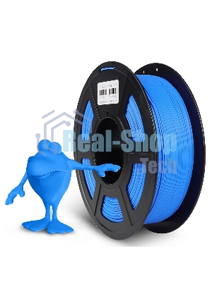 Филамент NVPrint PLA Matte Blue для 3D печати диаметр 1.75мм длина 330 метров масса 1 кг