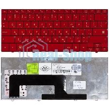 Клавиатура для ноутбука HP mini 700 1000 1100 красная