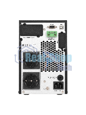 Источник бесперебойного питания On-line ExeGate PowerExpert TL-1000.LCD.AVR.2SH.USB.RS232.SNMP 1000VA/1000W, On-Line, PF=1, LCD, 2*Schuko, RS232, USB, SNMP-slot, встроенные батареи 12V 7.2Ah - 2шт, Tower, металлический корпус, черный
