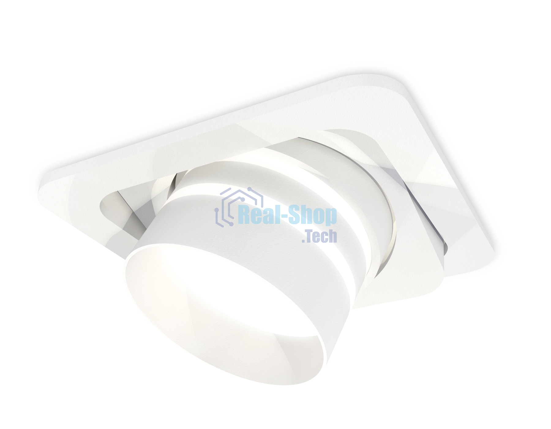 Комплект встраиваемого поворотного светильника Ambrella light XC7658082 SWH/FR белый песок/белый матовый MR16 GU5.3 (C7658, N7141)