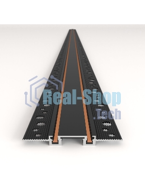 Flat Magnetic Шинопровод встраиваемый (2м) чёрный 85130/00